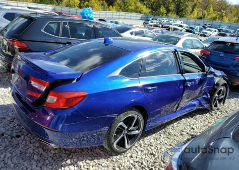 2019 Honda Accord Sport z USA, uszkodzony, nr VIN 1HGCV1F39KA066051